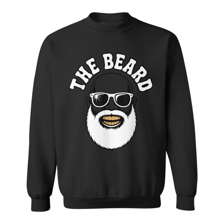 The Beard 白髭 サングラス スカル風 メンズ バーバー スタイル アイコン スウェットシャツ