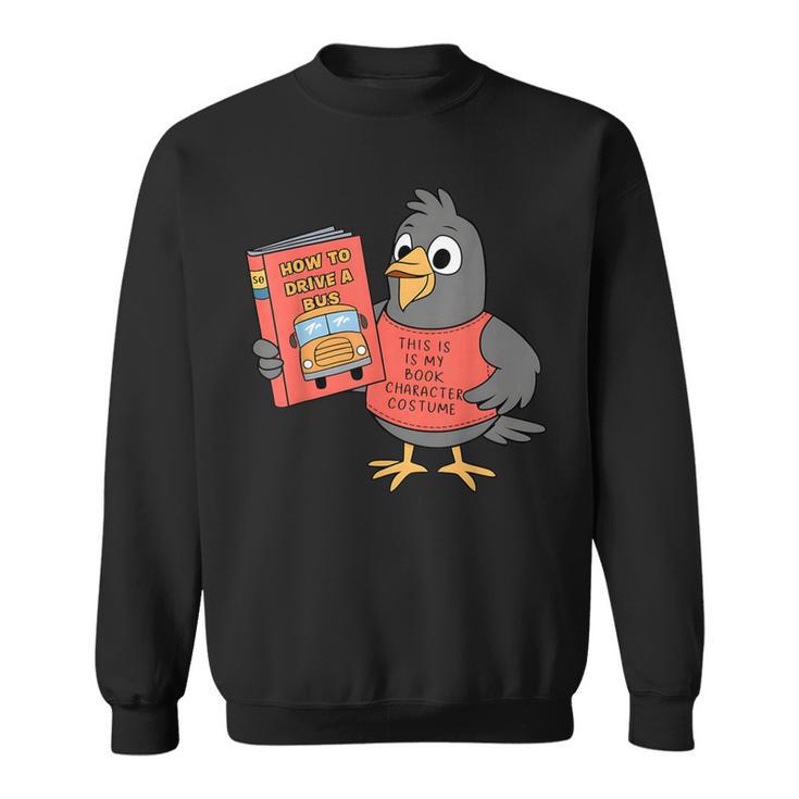 This Is My Book Character Costume- Pigeon Kids Reading Sweatshirt This Is My Book Character Costume- Pigeon Kids Reading Sweatshirt