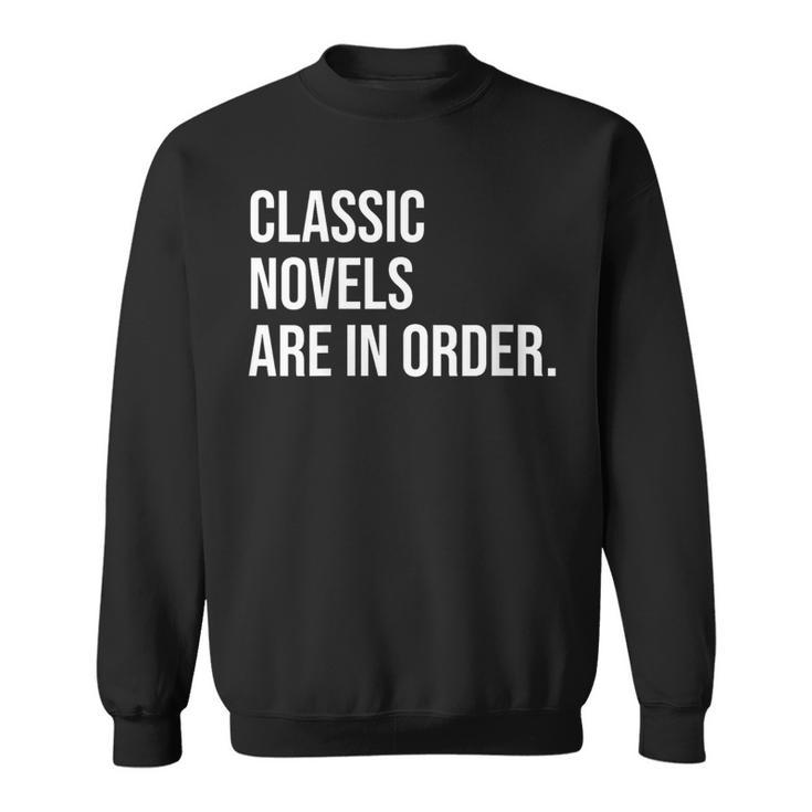 Book Club Organizer Meme Quote Sweatshirt
