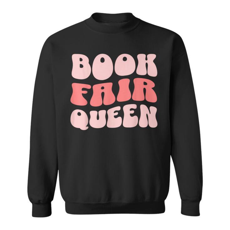 Book Fair Queen Women Library Sweatshirt