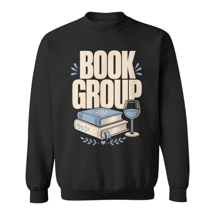 Book Group Reader Club Crew Cozy Nights Book Club Sweatshirt