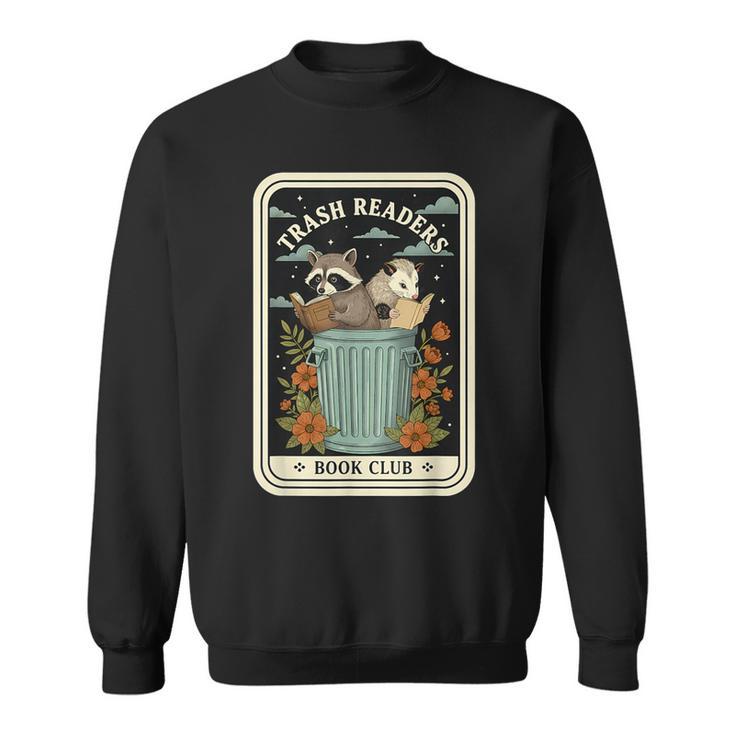 Book Lover Reading Trash Readers Book Club Tarot Card Sweatshirt