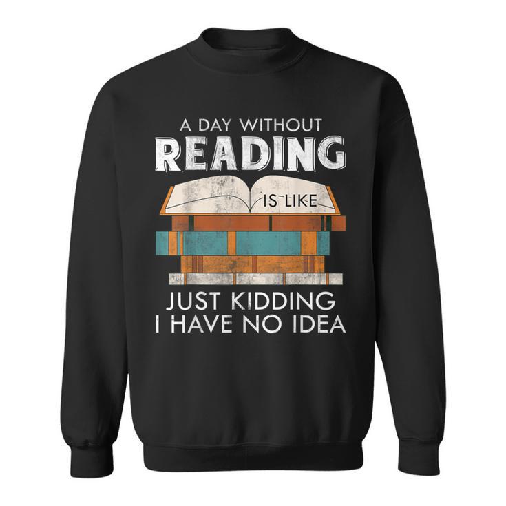 Book Nerd Librarian Bibliophile Library Reading Sweatshirt