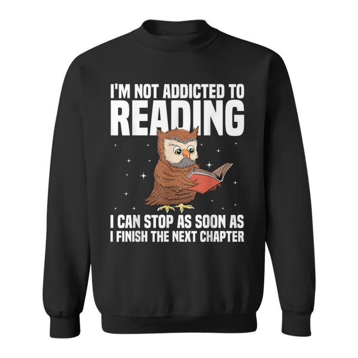 Book Reader Art For Men Women Bookish Book Nerd Lover Sweatshirt