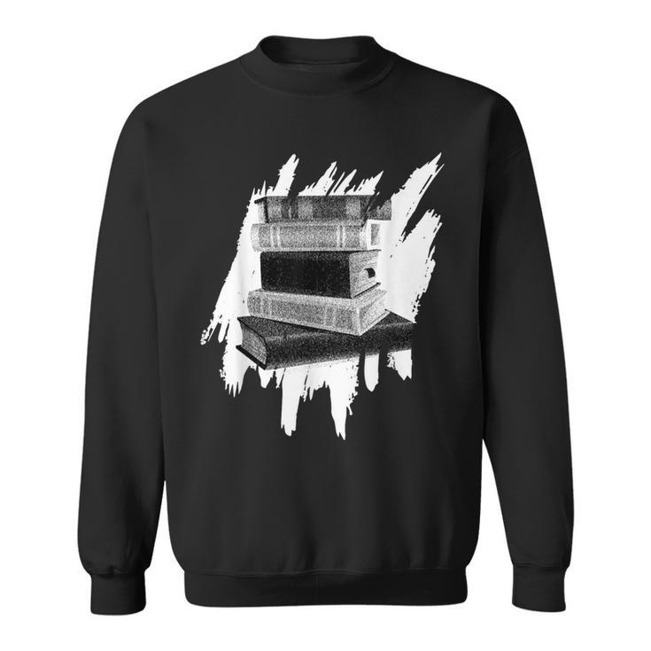 Book Reading Library Books Reader Bookworm Sweatshirt