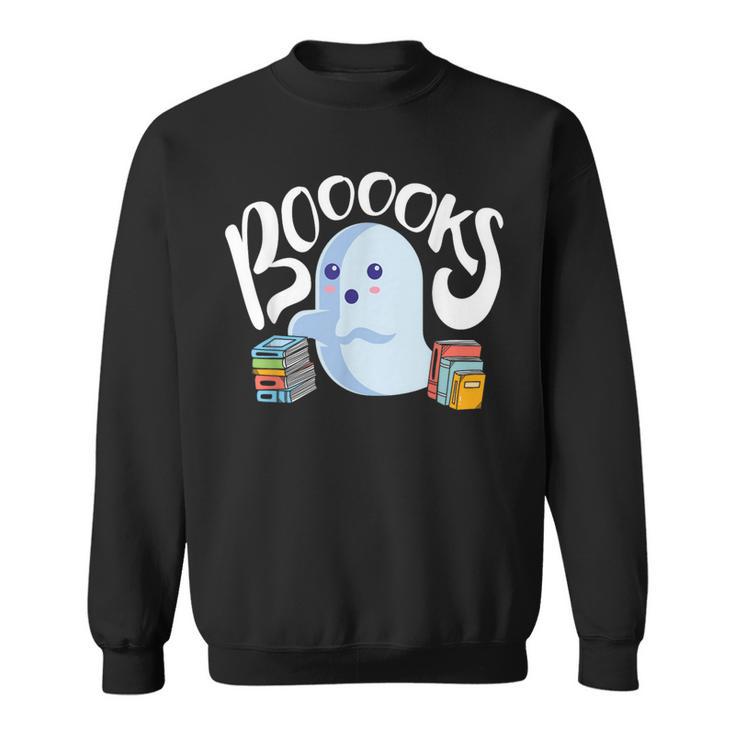 Book Reading Lover Halloween Ghost Librarian Reading Club Sweatshirt