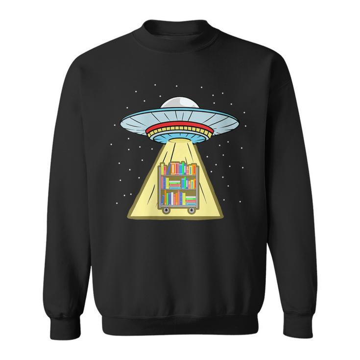 Book Shelf Ufo Abduction Sweatshirt