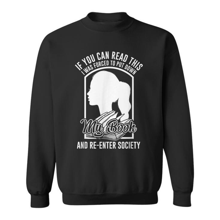 Book Society Library Literature Reading Books Lover Bookworm Sweatshirt