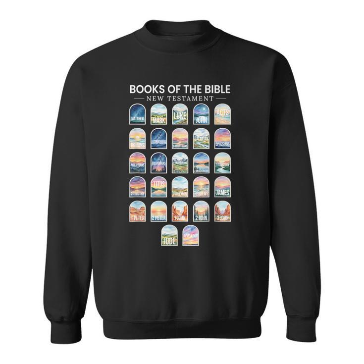 Books Of The Bible New Testament Christian Bible Reader Sweatshirt