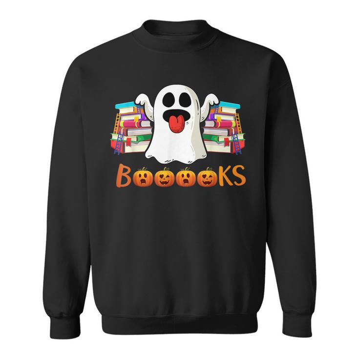 Books Lovers Boo Scary Ghost T Shirt Sweatshirt