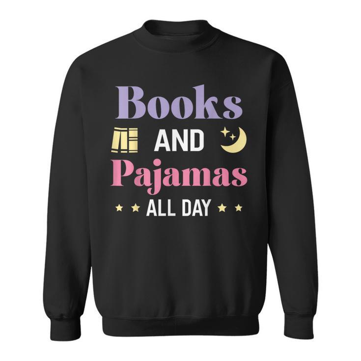 Books And Pajamas Book Pajama Sweatshirt