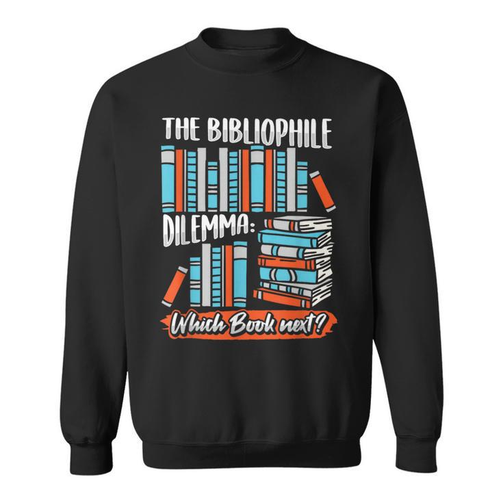 Bookworm For a Bibliophile Book Nerd Sweatshirt