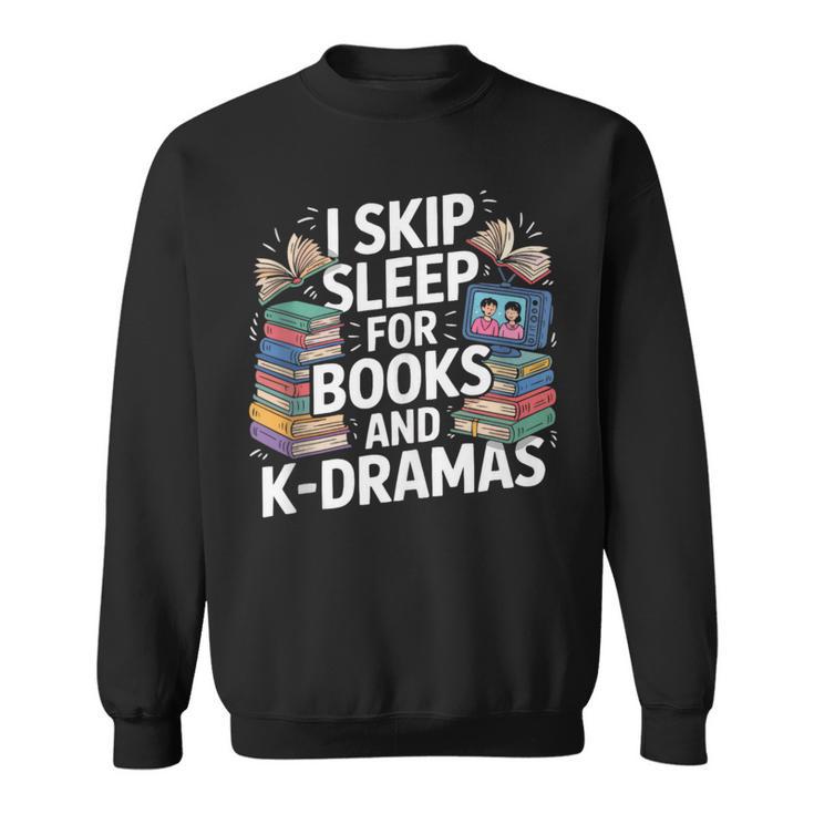 Bookworm K-Drama Korean Drama Oppa Book Reader South Korea Sweatshirt