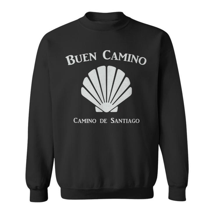 Buen Caminohell カミノデサンティアゴ巡礼ザ・ウェイ スウェットシャツ