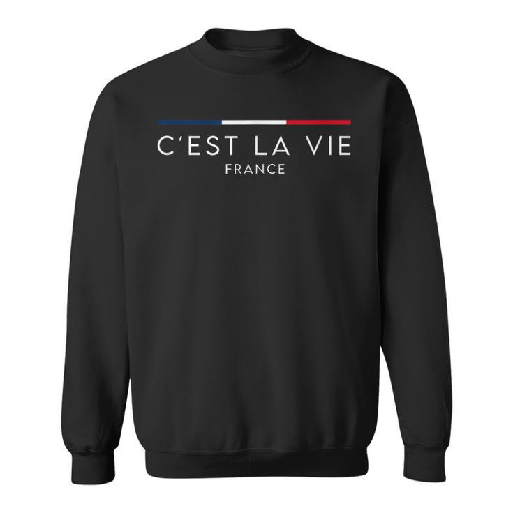 C'est Laie-フランス-フランスのナショナルカラー スウェットシャツ