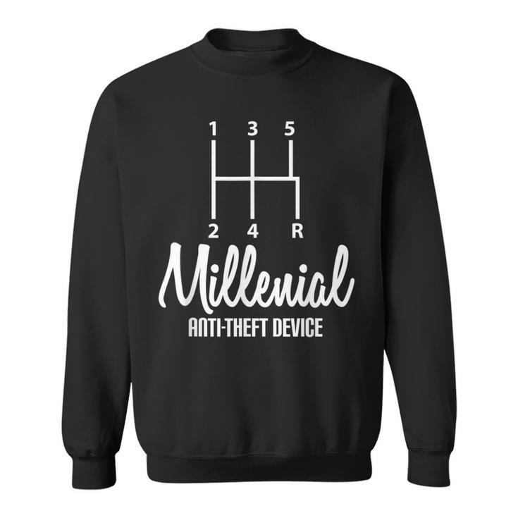 Caja De Cambios Manual Divertida Millennial Anti-Theft Device Camisa de entrenamiento