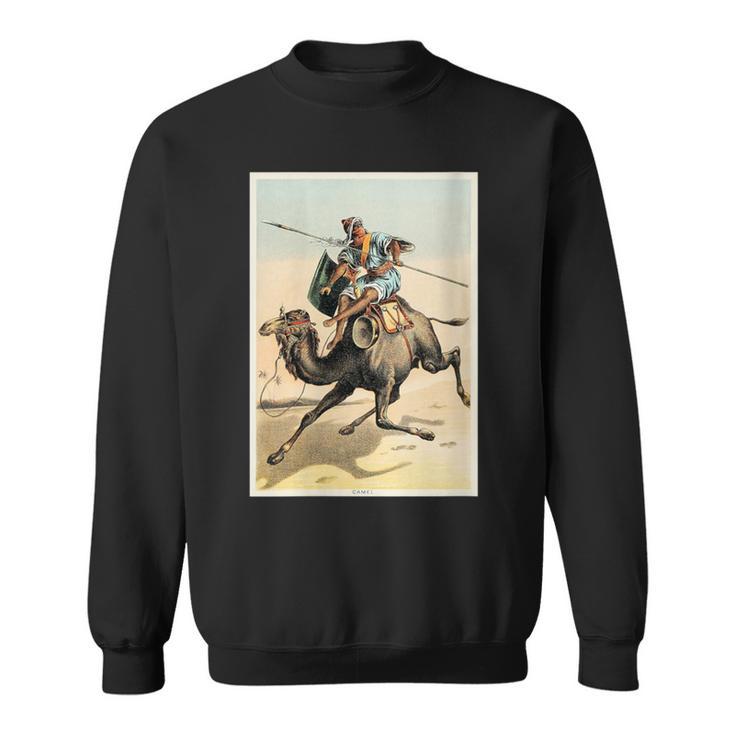 Camel Johnson's Household Book Nature African Muslim Warrior Sweatshirt