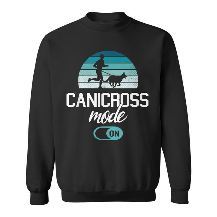 Canicross Runner 犬 トレイルランニング スウェットシャツ