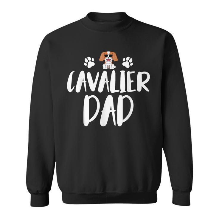 Cavalier Dad Cavalier King Charlespaniel Cane Papà Felpa