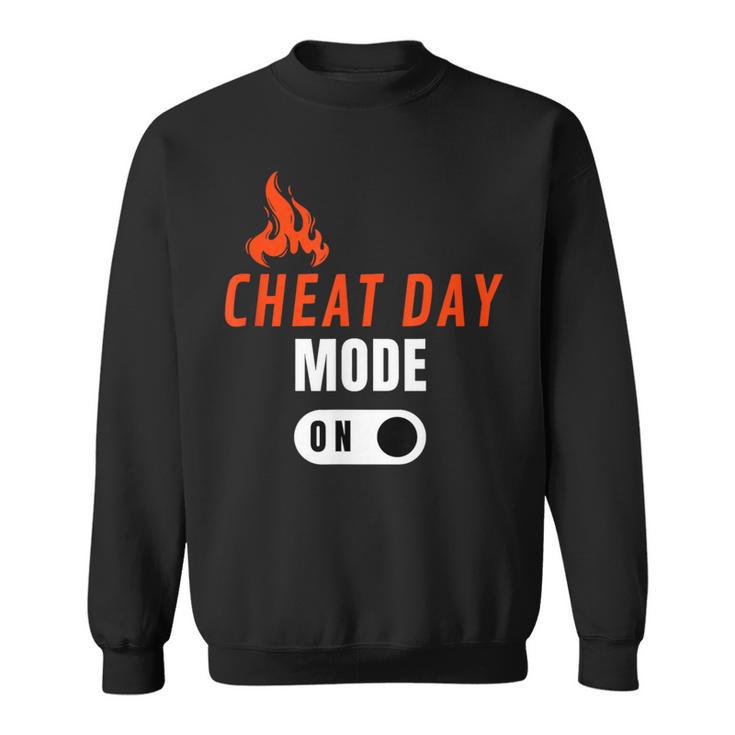 Cheat Day 高カロリー おもしろダイエット スウェットシャツ