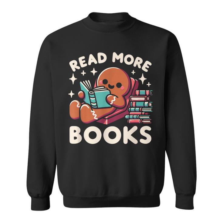 Christmas Teacher Shirt Read More Books Women Sweatshirt