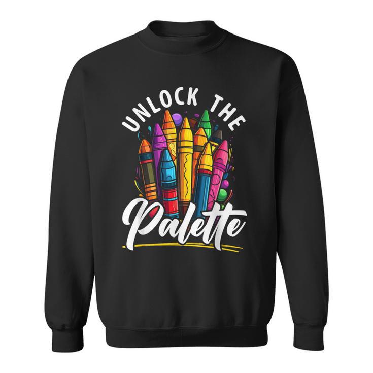Coloring Book Lover Childrens Book Drawing Coloring Color Sweatshirt