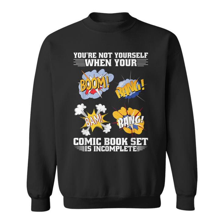 Comic Book Collecting Gear Collection Comics Collector Sweatshirt