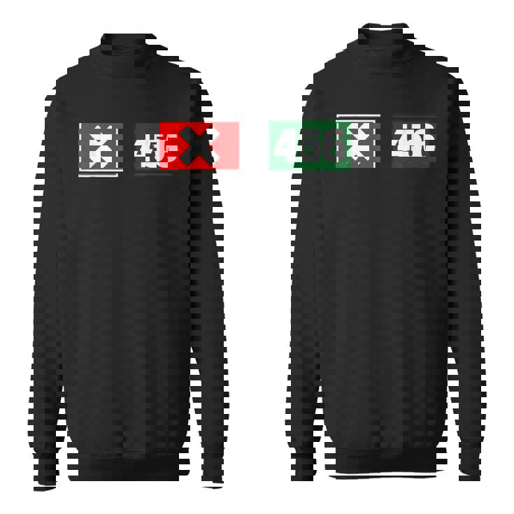 Cool 456 Code Number Illustration Novelty Graphic s スウェットシャツ