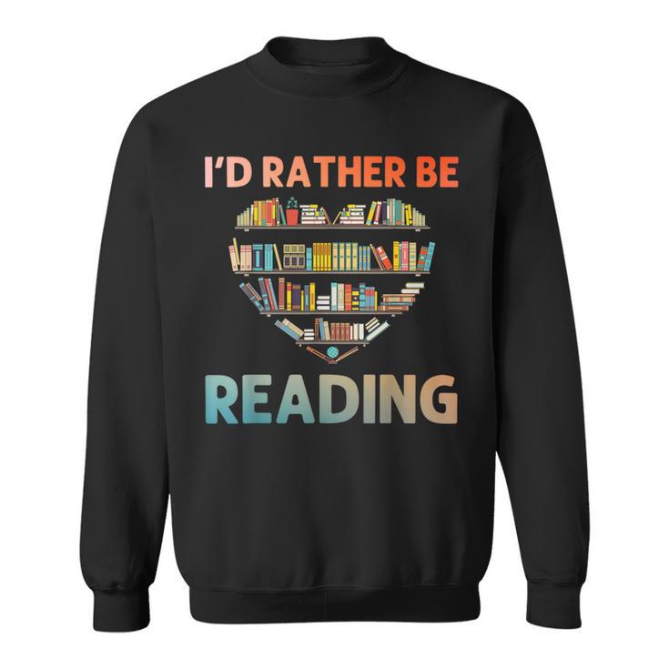 Cool Books For Men Women Book Lover Reading Bookworm Library Sweatshirt