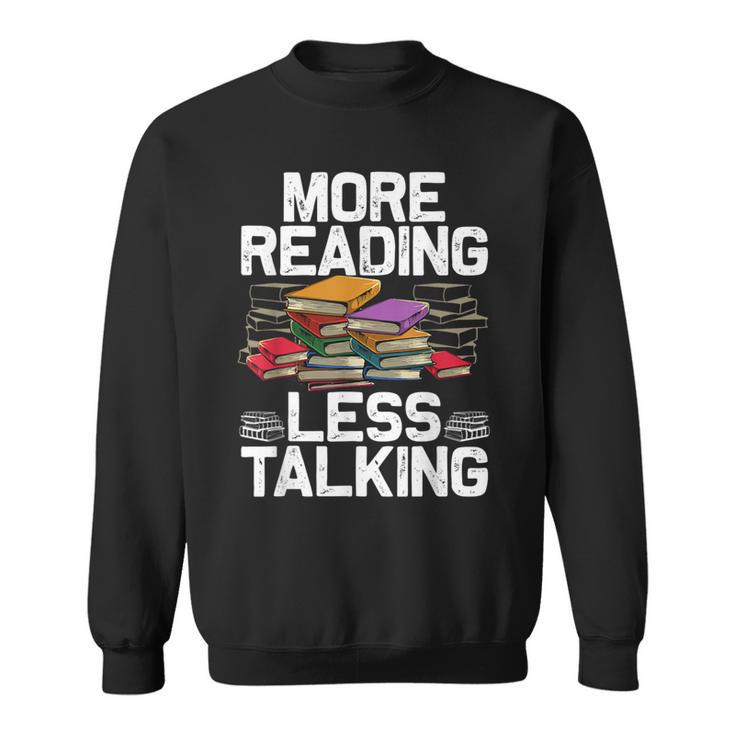 Cool Reading Books For Men Women Book Lover Bookworm Library Sweatshirt