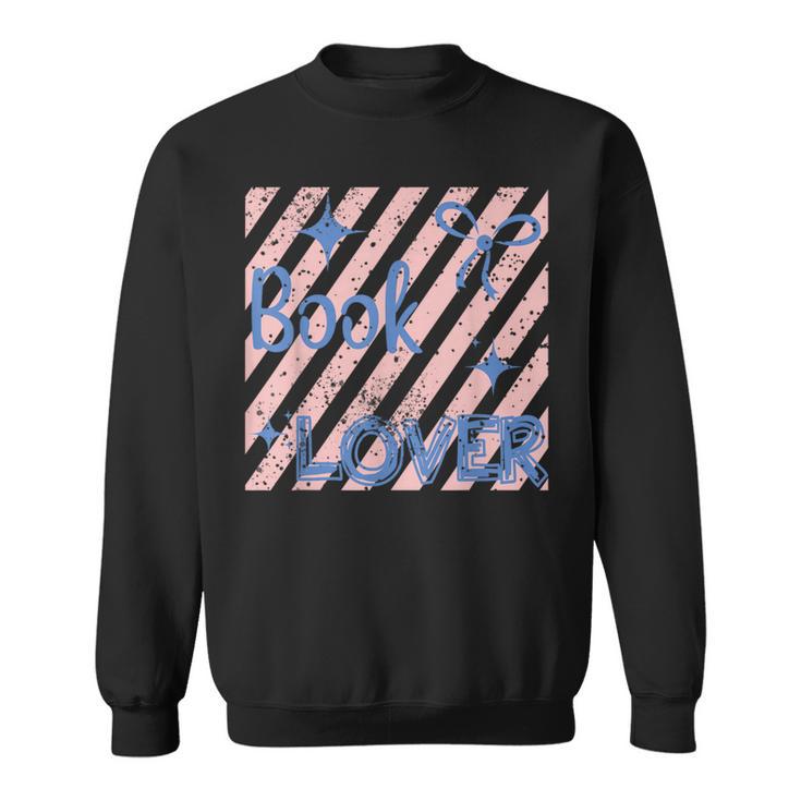Coquette Bow Book Reading Book Lover Bookish Readers Book Sweatshirt
