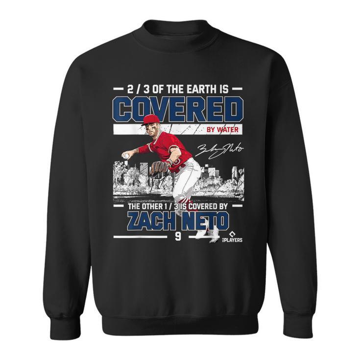 Covered Zach Neto Los Angeles Mlbpa スウェットシャツ