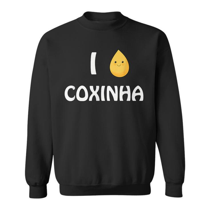 Coxinhaが大好き本物のブラジルオリジナル。 スウェットシャツ