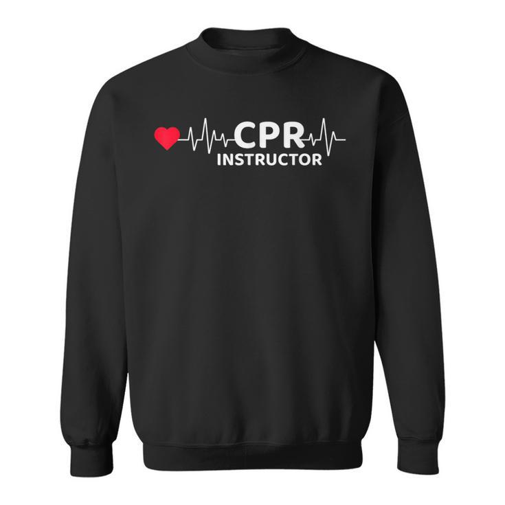 Cprインストラクター 応急処置 Emt Ems 救急救命士 Cprインストラクター スウェットシャツ