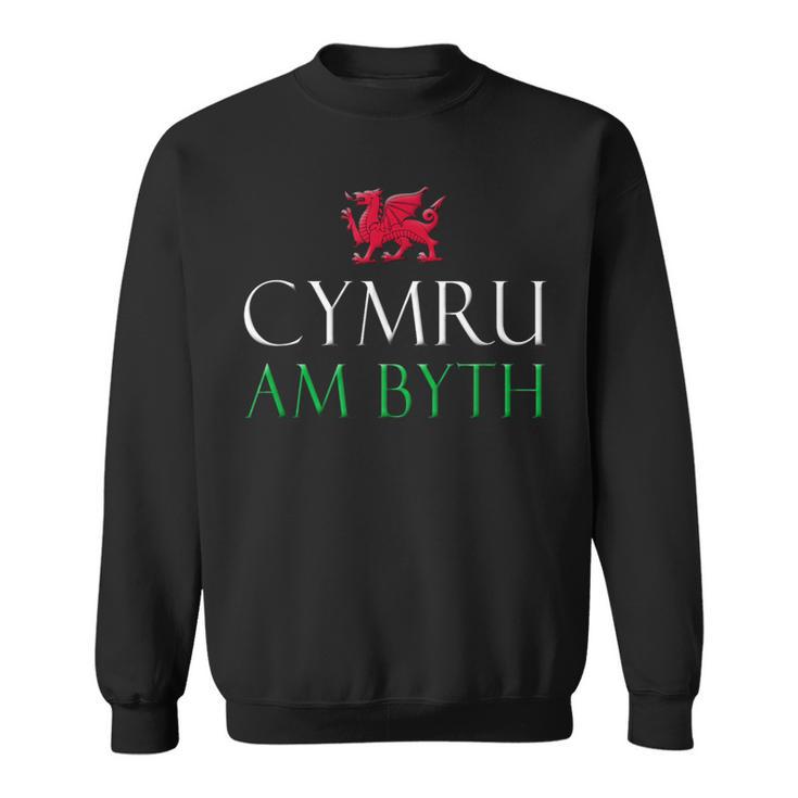 Cymru Am Byth Gales Escudo Galés Armas Dragón Rojo Camisa de entrenamiento