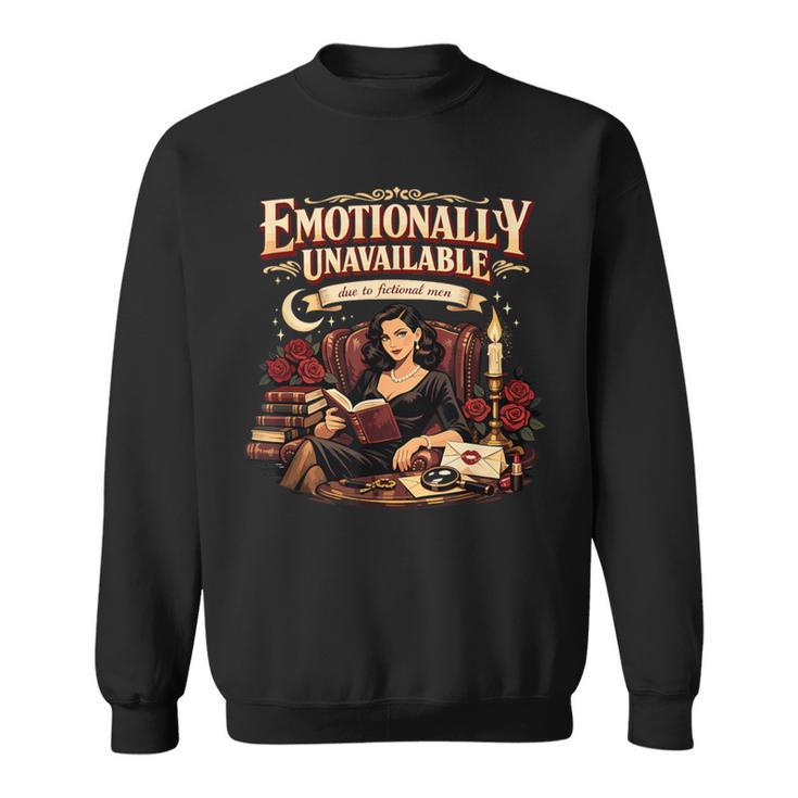 Dark Romance Thriller Merch Smut Book Reading Outfits Woman Sweatshirt