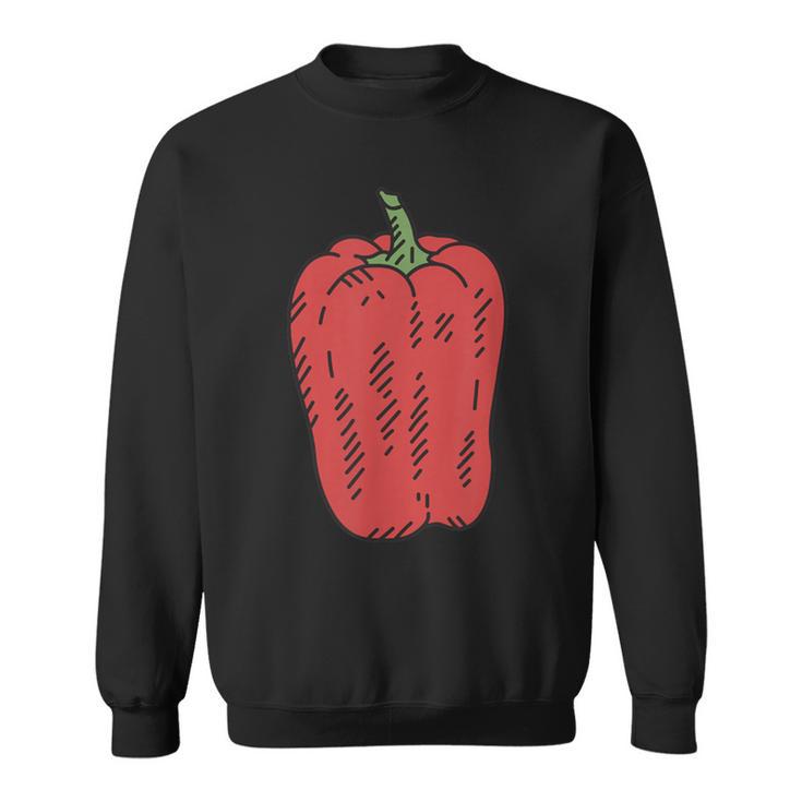 Manga Poivron Rouge Pour Jardiniers Jardiniers Amateurs Sweater e