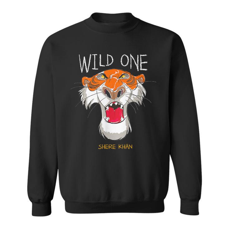 Disney The Jungle Book Shere Khan Wild One Big Face Poster Sweatshirt