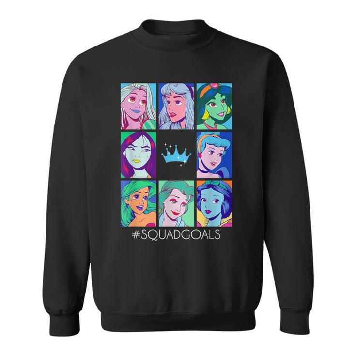 Disney Princess Comic Book Artwork SquadGoals Sweatshirt