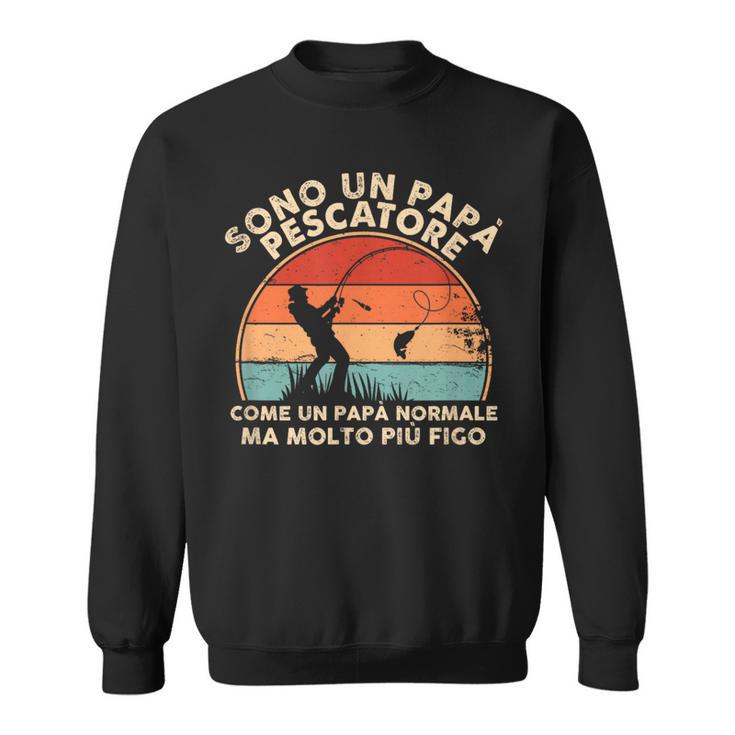 Divertente Regalo Da Pesca Per Un Papà Pescatore Felpa