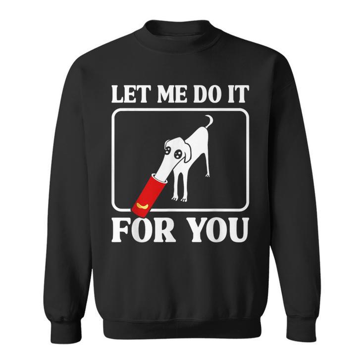Divertido Meme De Perro Borzoi Déjame Hacerlo Por Ti Camisa de entrenamiento