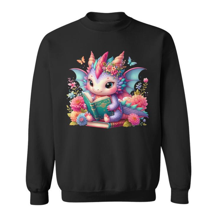 Dragon Book ShirtReading Bookworm Please I'm a Book Dragon Sweatshirt