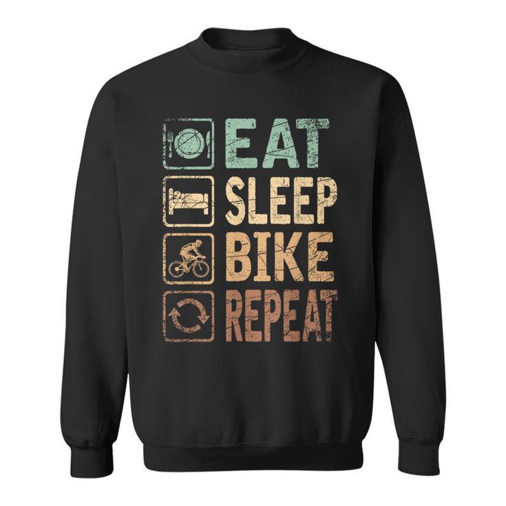 Eatleep Bike リピート自転車 スウェットシャツ