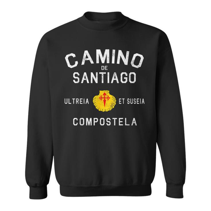 El Camino Deantiago Buen Caminot James Way ハイキングギフト スウェットシャツ