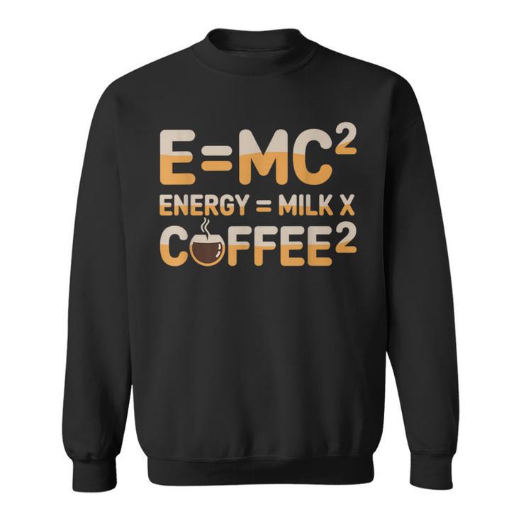 EMc2物理学が語る、コーヒーを介したオタクのダジャレ・エネルギー スウェットシャツ