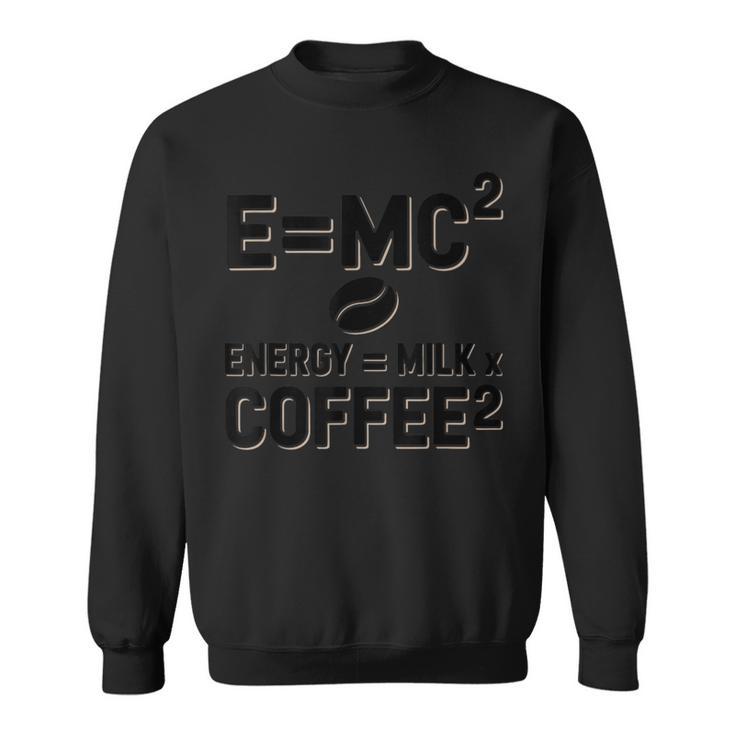 EMc2物理学が語る、コーヒーを介したオタクのダジャレ・エネルギー スウェットシャツ