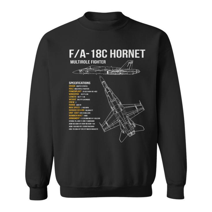 FA-18 ホーネット スウェットシャツ