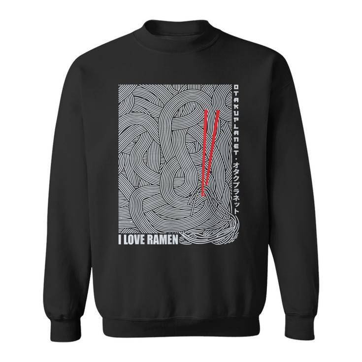 Fideos Ramen Japoneses En Harajuku Estética Retroaporwave Camisa de entrenamiento