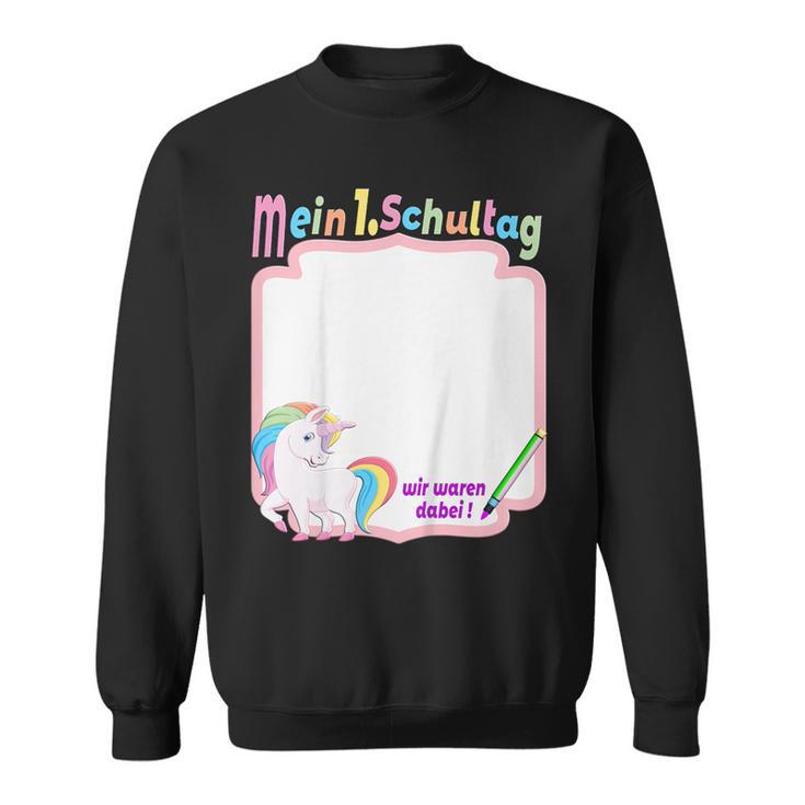 First Day Of School 2021 Guest Book Unicorn Unicon Sweatshirt