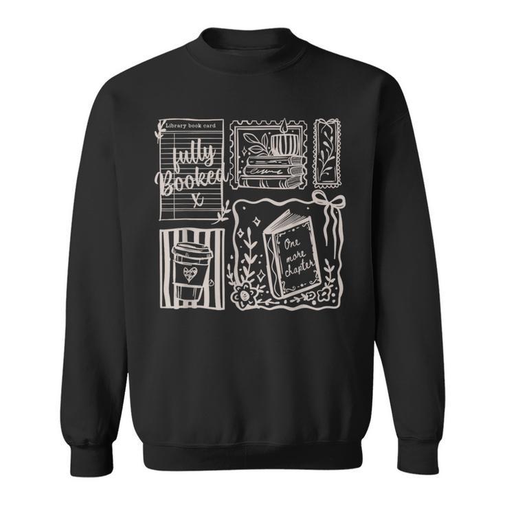 Fully Book One More Chapter Vintage Book Lovers Matching Sweatshirt